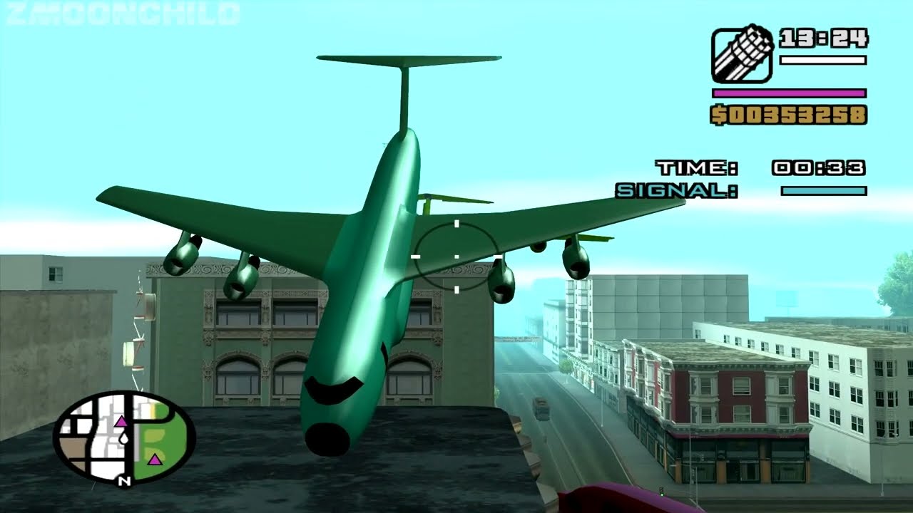 Rainbomizer - GTA San Andreas - Air Raid - Zero mission 1 - video #3
