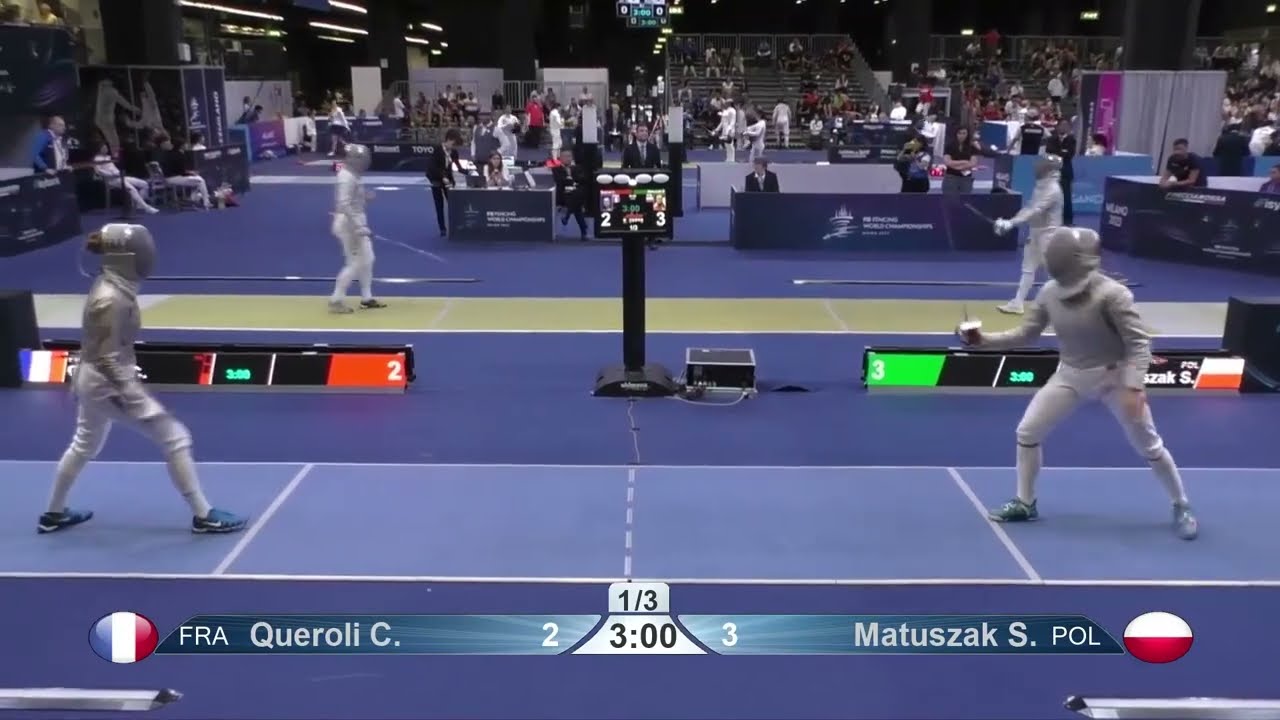 World Championships 2023 SWS - L32 - Caroline Queroli FRA v Sylwia Matuszak POL