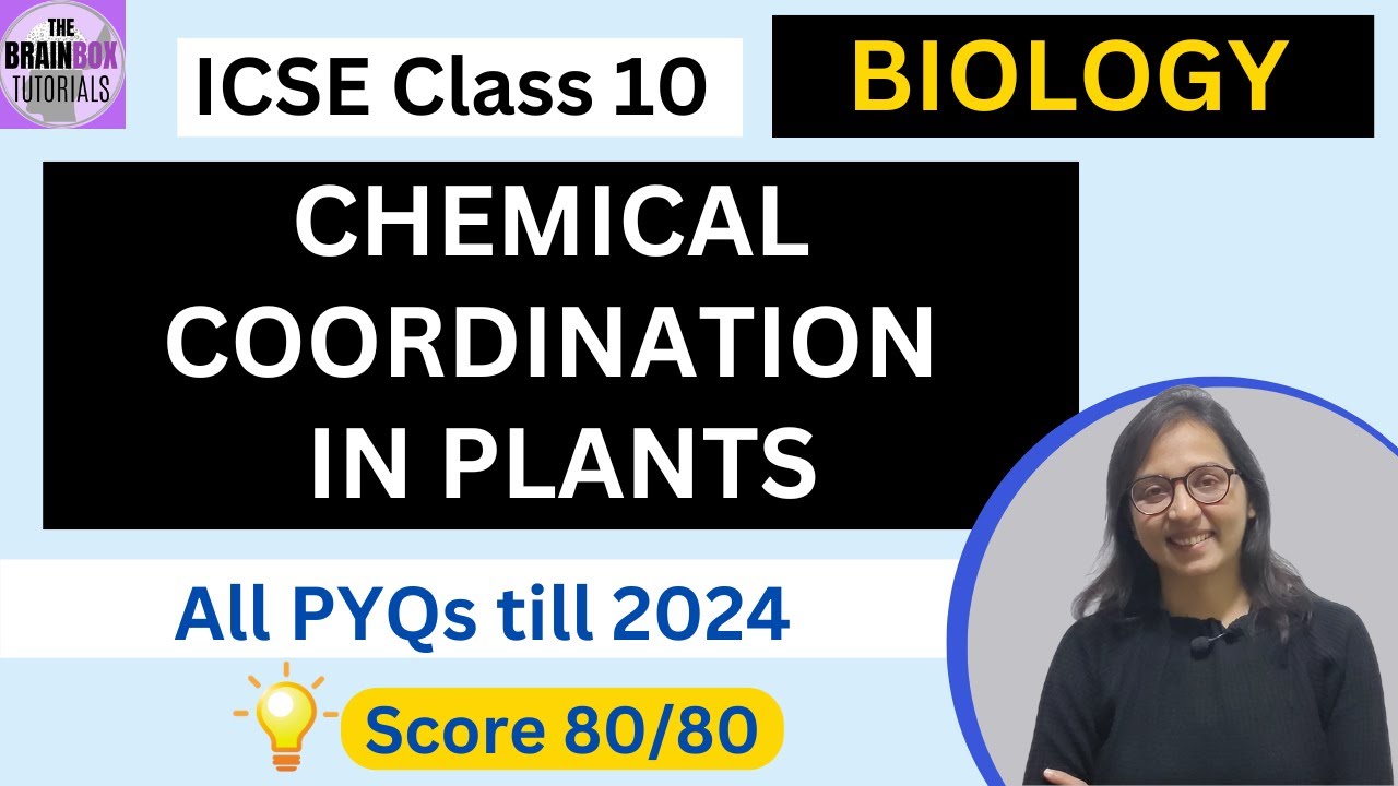 ICSE Class 10 Biology Chemical Coordination in Plants PYQs + Solution
