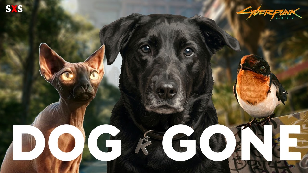 Странное отсутствие животных в Найт-Сити (с участием Нибблса) | Cyberpunk 2077 | Подробный анализ