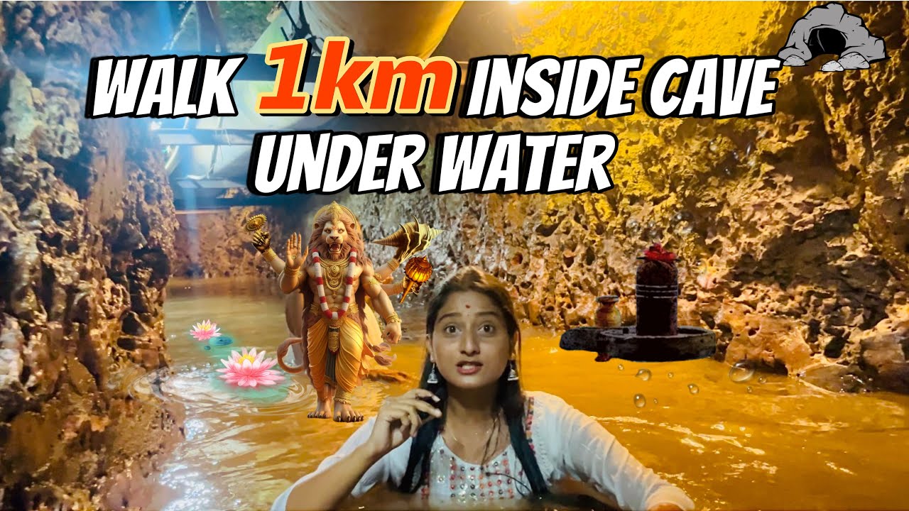 Underwater Temple 🛕 | 📍Shri Narasimha Jharna Mandir Bidar | Karnataka 