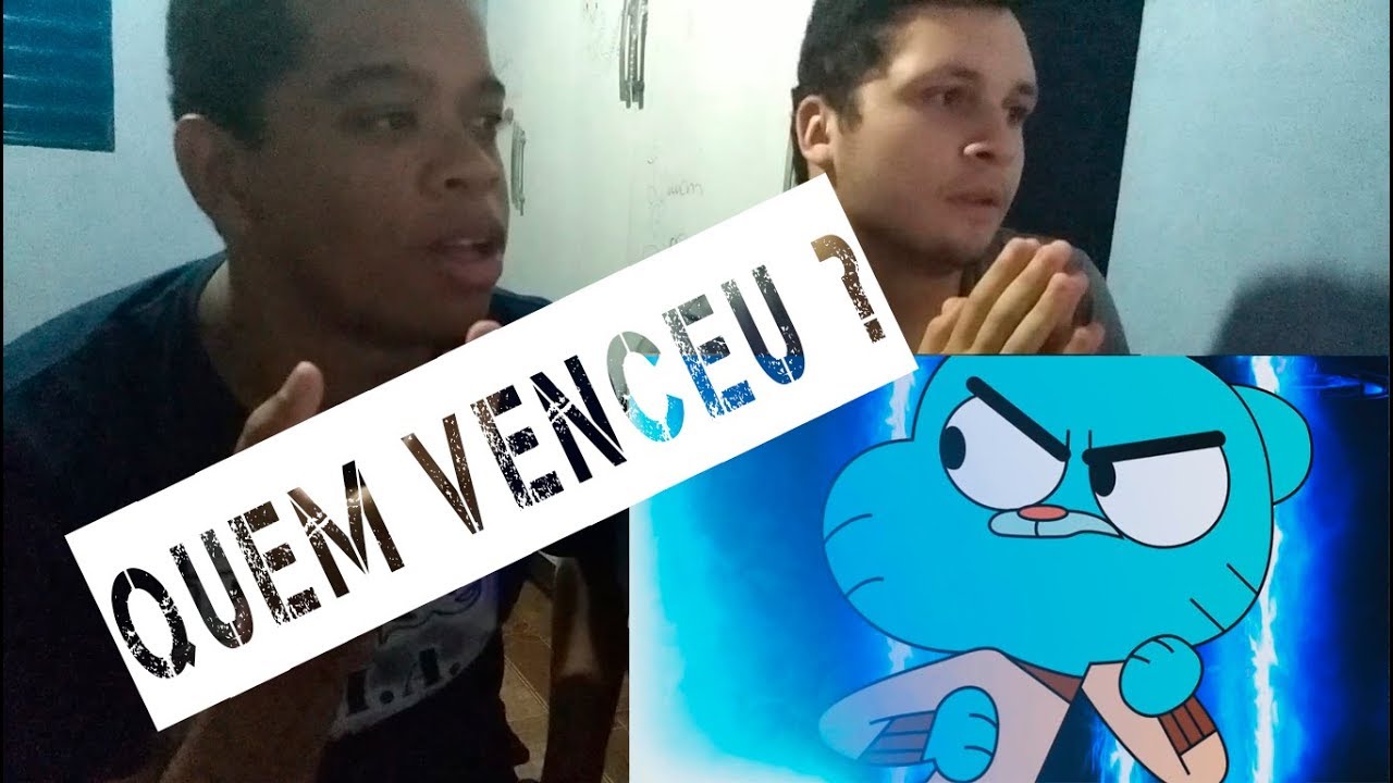 REACT Finn VS. Gumball | Torneio de Titãs Part. Tec Plays
