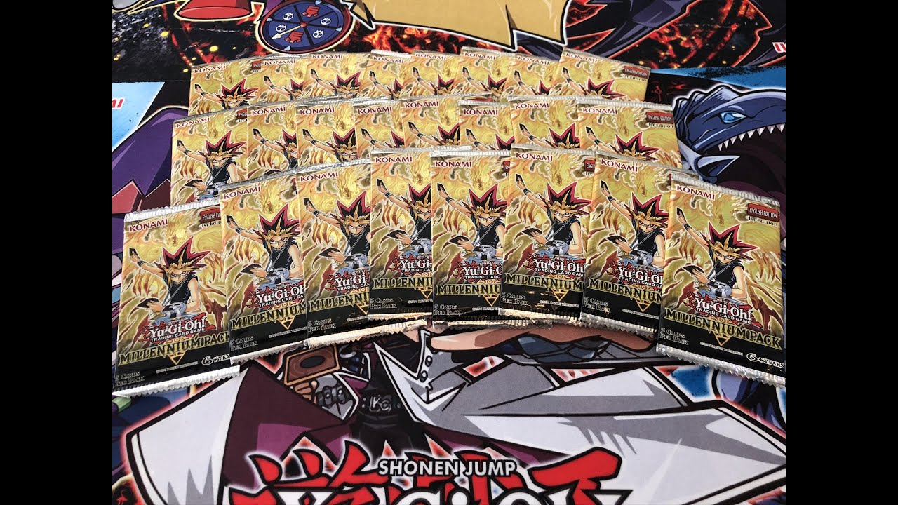 Yu-Gi-Oh! Millennium Pack 1st Edition 24 Packs Opening! Good Pulls!!