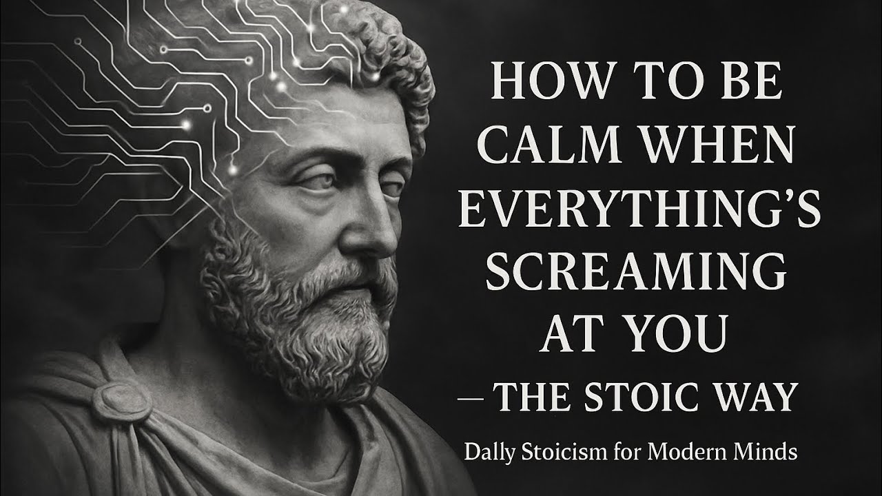 How to Stay Calm in Chaos — Ancient Stoic Secrets