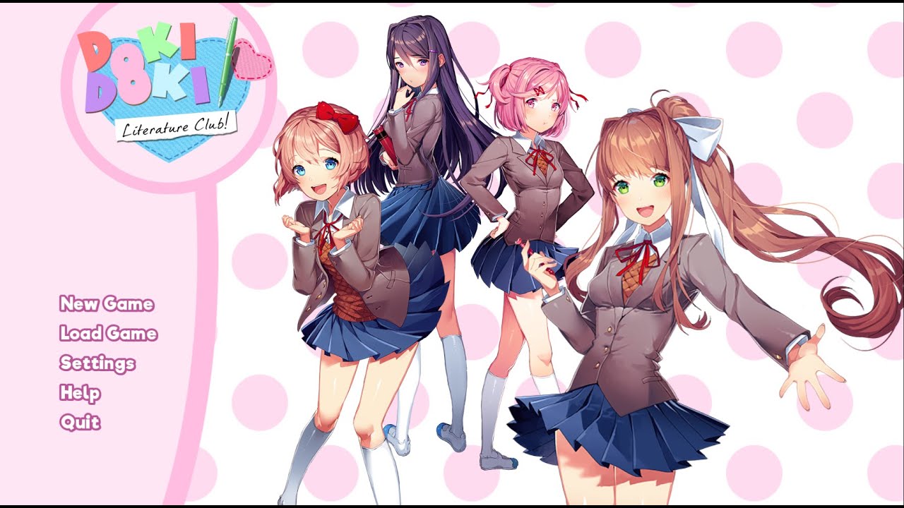 Doki Doki Literature Club until i get scared
