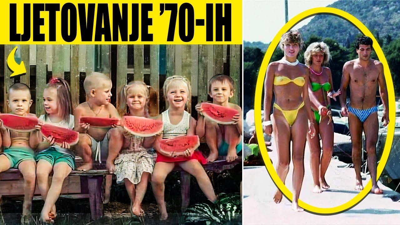 Ljetovanje u Jugoslaviji: Kako je izgledao odmor na Jadranu 1970-ih i 1980-ih
