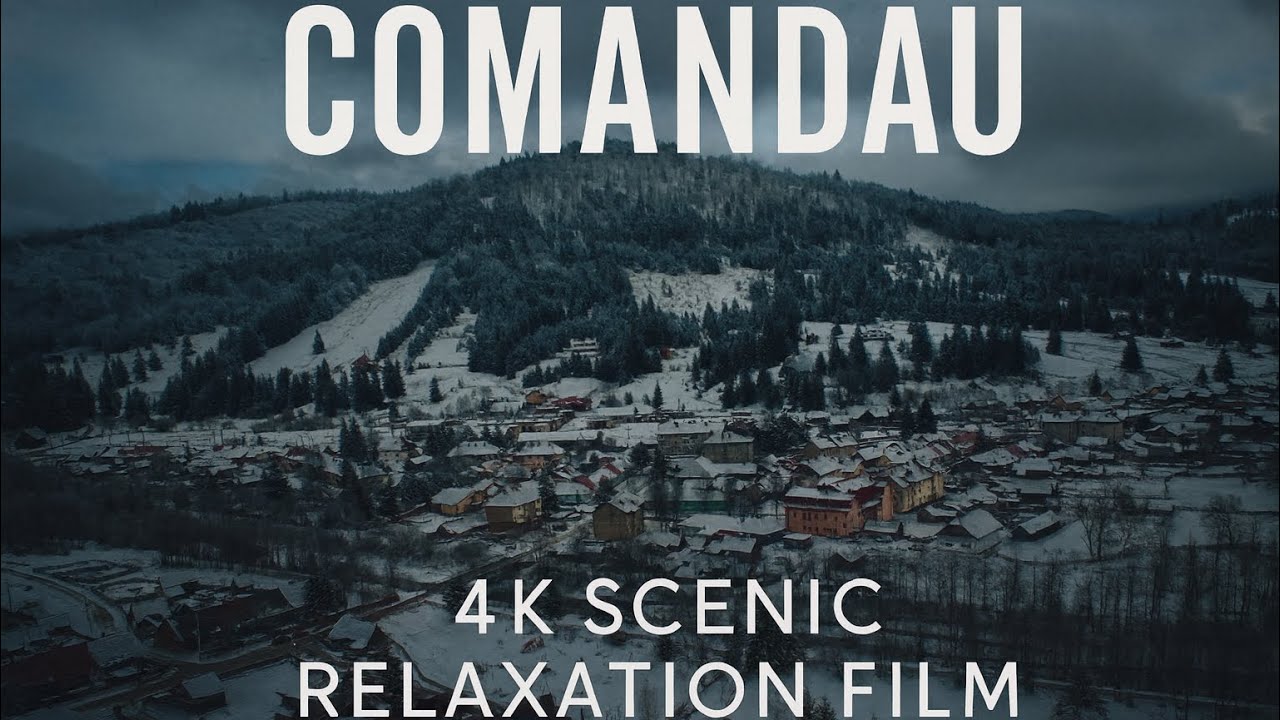 4K Drone Cinematic - Beautiful Aerial Views of Comandau, Romania