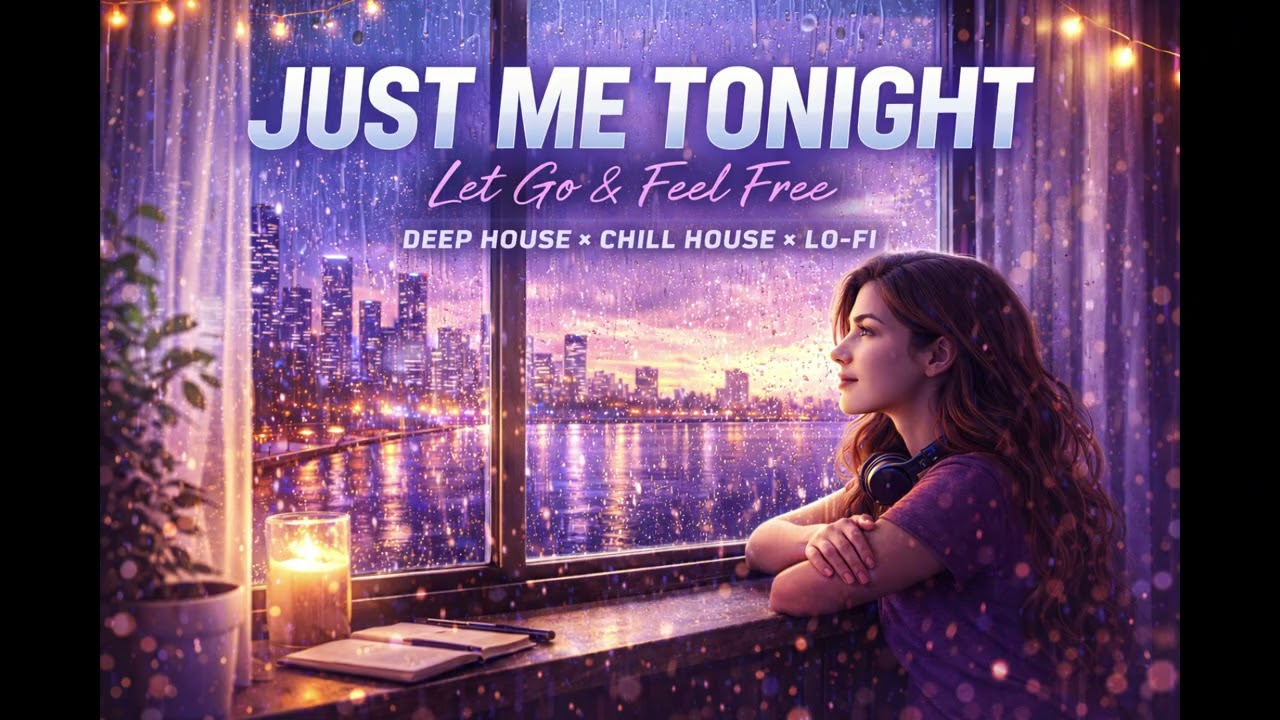 JUST ME TONIGHT — Let Go & Feel Free 🌙 | Deep House × Chill House × Lo-fi Relaxation Mix