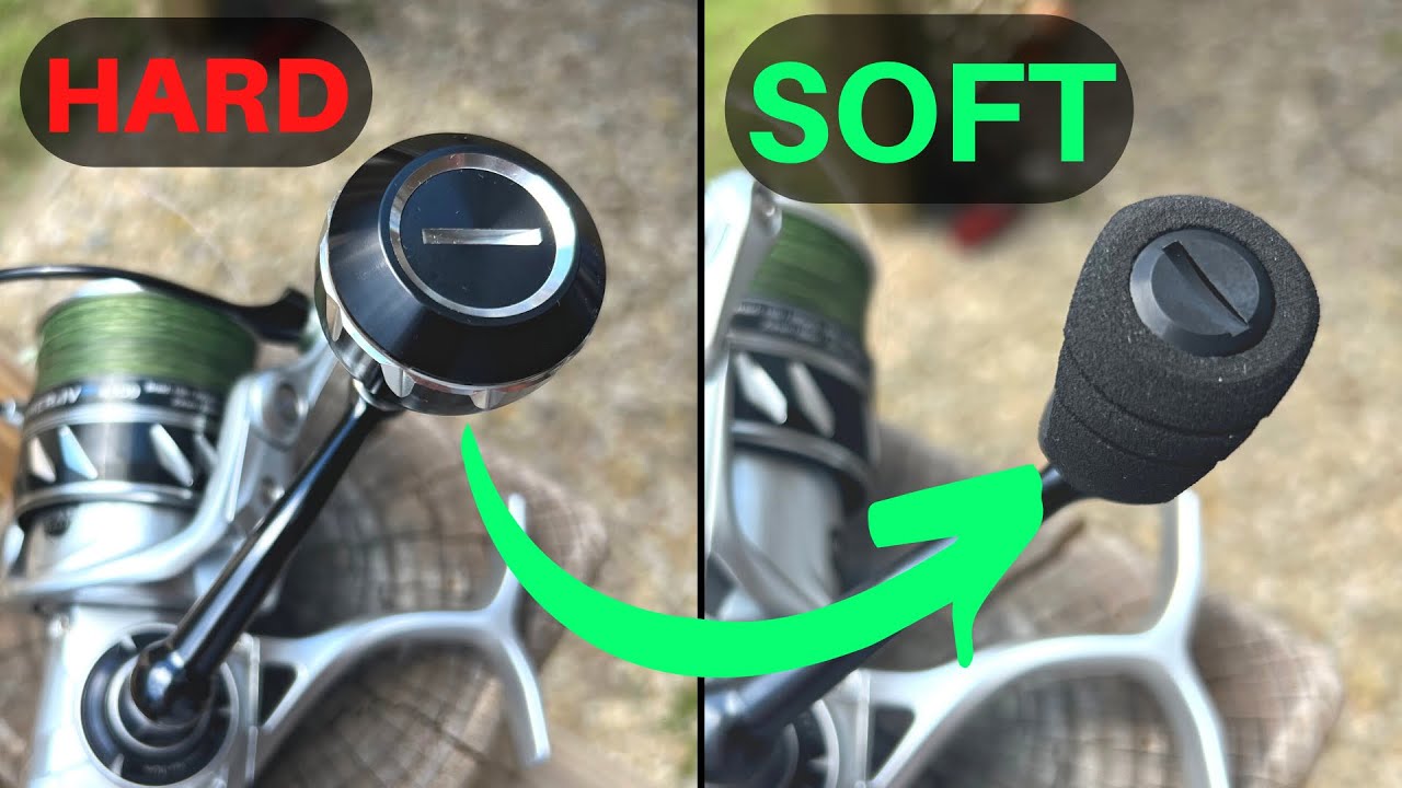 PENN Slammer 4: SWAPPING out handle grips