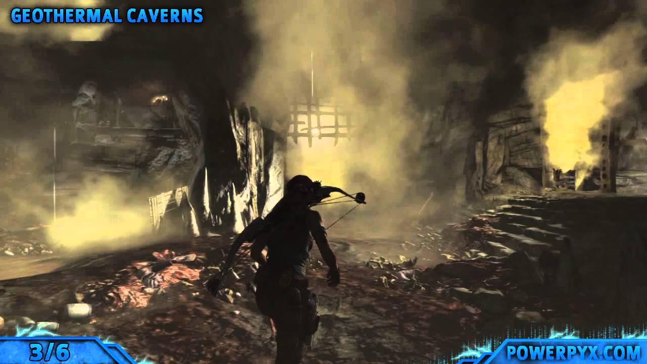 Tomb Raider - Firestarter Challenge Collectibles (All Sack Locations)