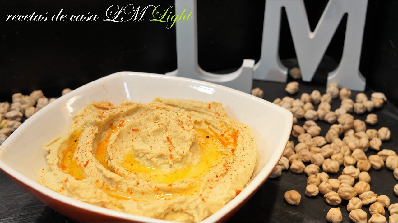 RECETA FÁCIL DE HUMMUS CASERO DESDE CERO  / recetas de casa lm light
