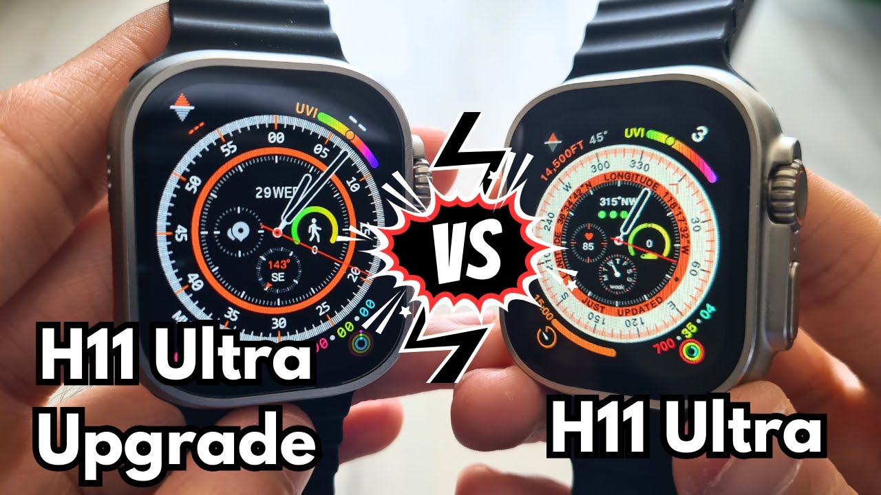 H11 Ultra Upgrade vs H11 Ultra 👉 ¿Hello watch 1 vs Hello watch 2? ¿Quién gana?