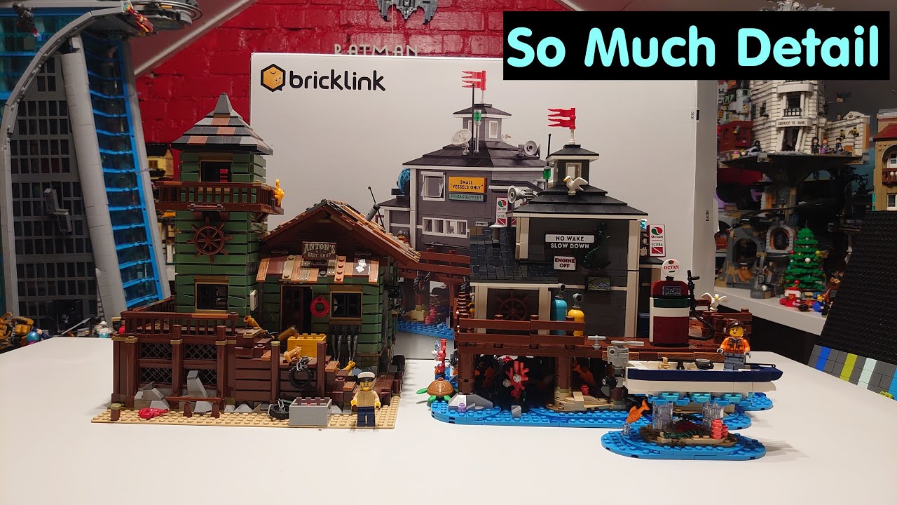 Bricklink Lego Set Harbourmasters Office Review | It Looks Great