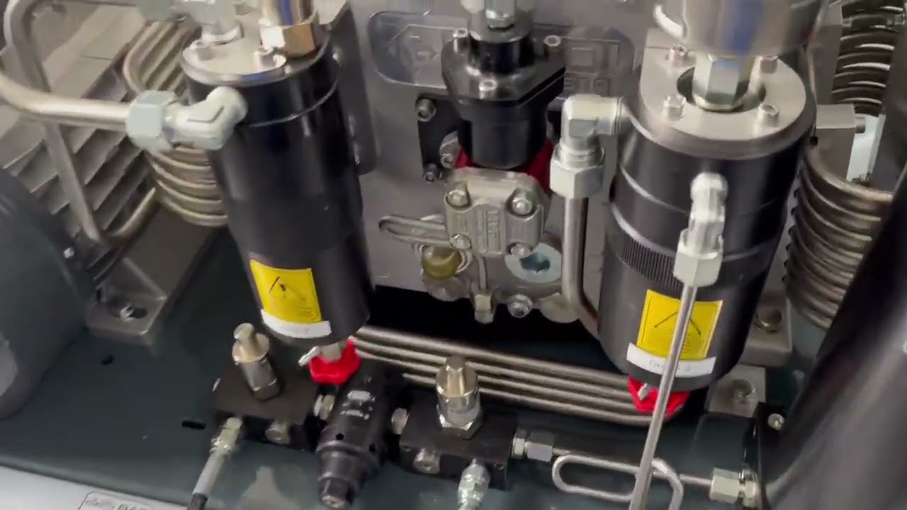 Nardi P35 - Compressor mergulho ar respiravel - Funcionamento