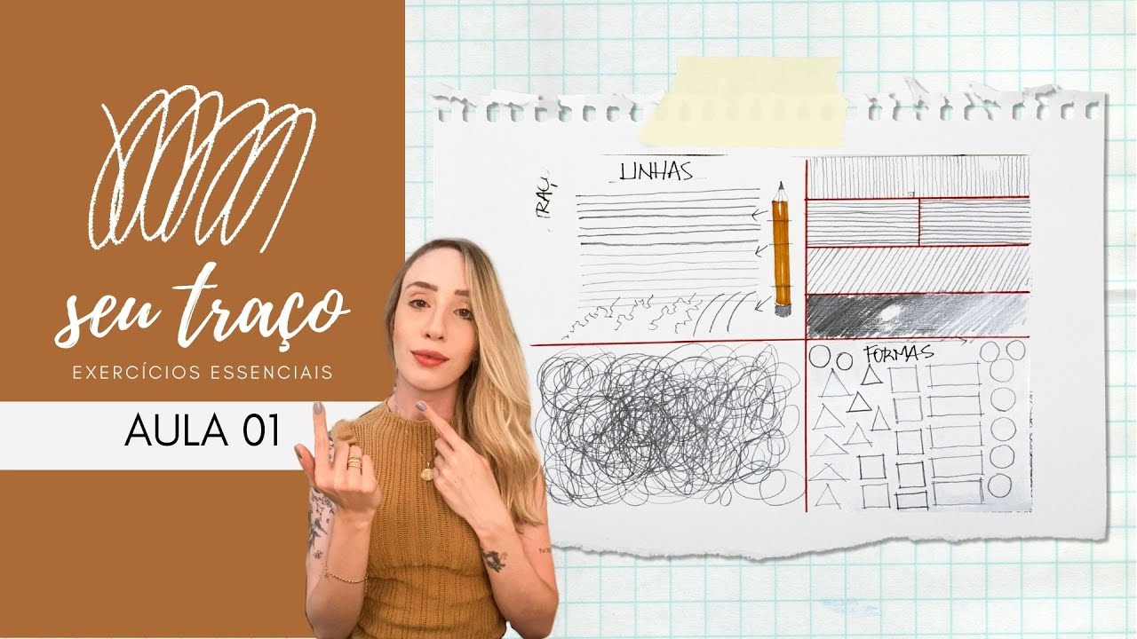 Aquecimento para Workshop: Transforme Suas Ideias em Croquis | Aula 1: O seu traço!