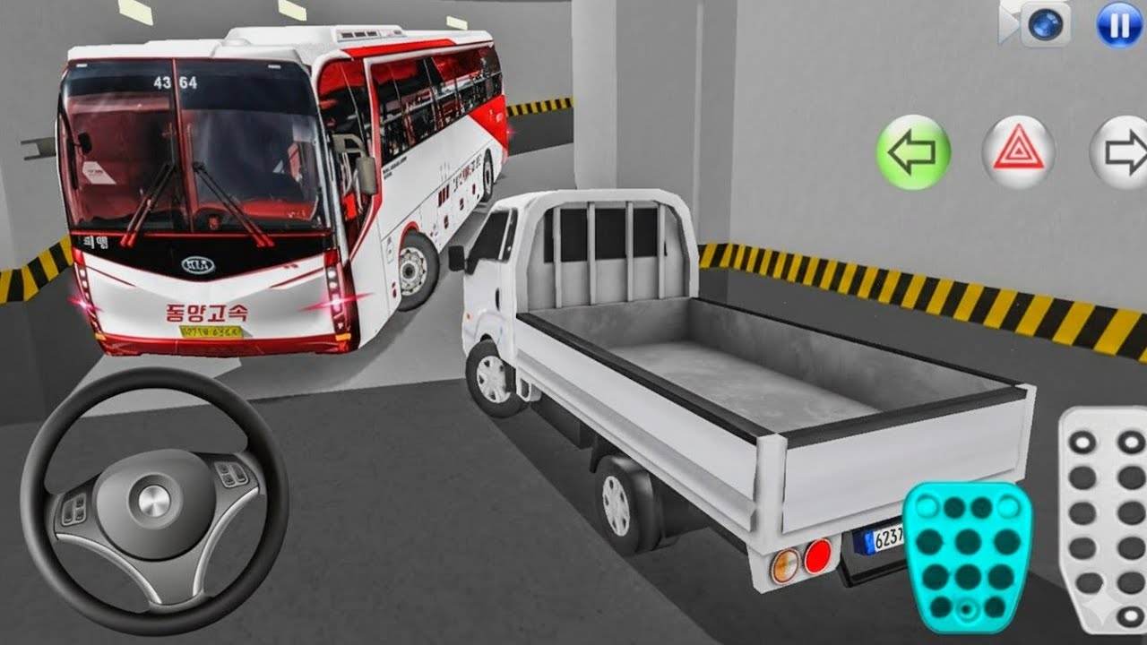 New McQueen Stuck parking in Garage & Driving Real City | 3D Driving Class || Android Gameplay 