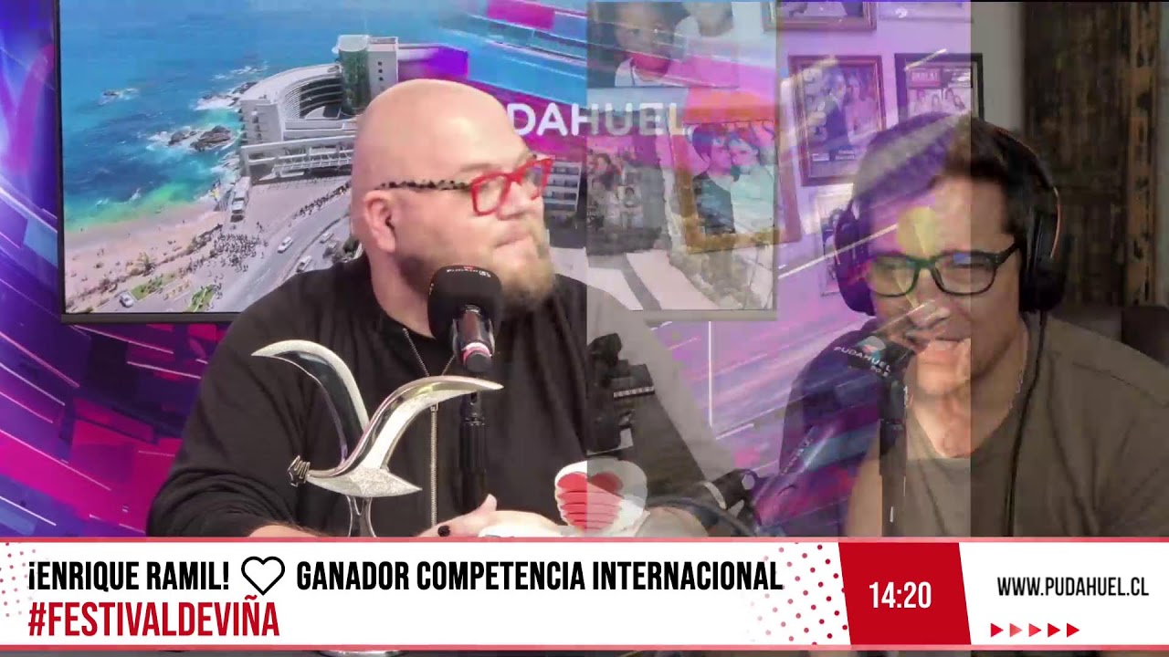 ¡Enrique Ramil! ❤️ ganador competencia Internacional#FestivalDeViña