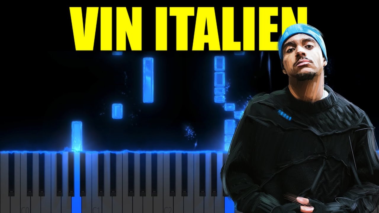 Yvnnis - VIN ITALIEN (Piano Tutorial & Cover) - Niveau Moyen