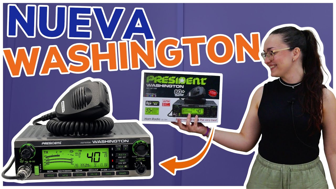 Descubriendo la nueva emisora de radio PRESIDENT WASHINGTON 🆕 🏷️