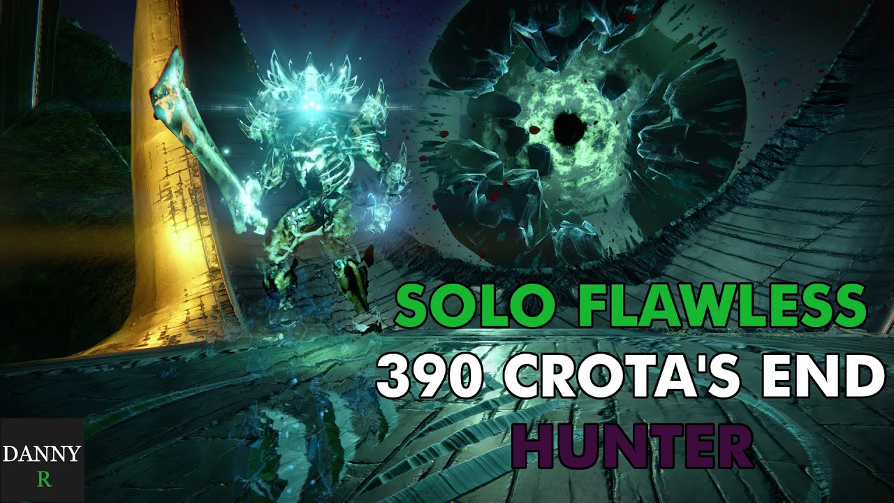 Solo Flawless 390 Crota's End Hunter | Destiny