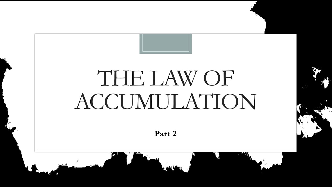 Mantled for Greatness | Chapter 9 | The Law of Accumulation Part Two