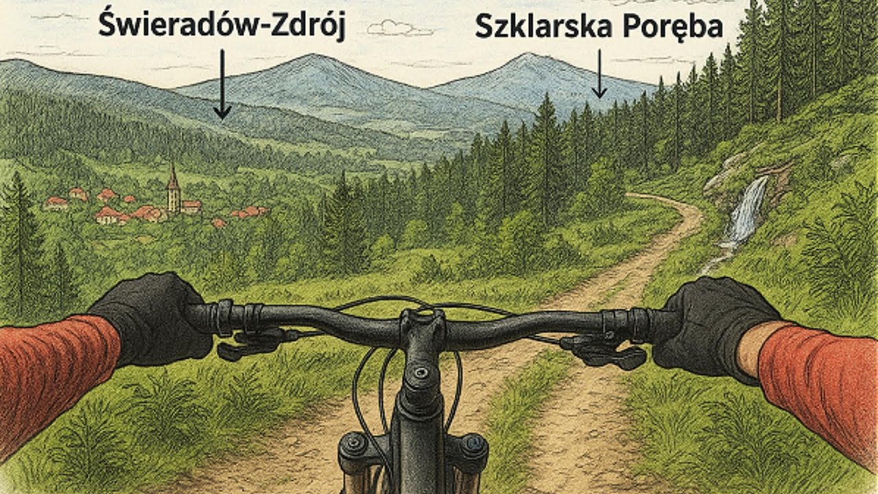 Świeradów-Zdrój - Szkarska Poręba. Wyprawa roweram elektrycznym