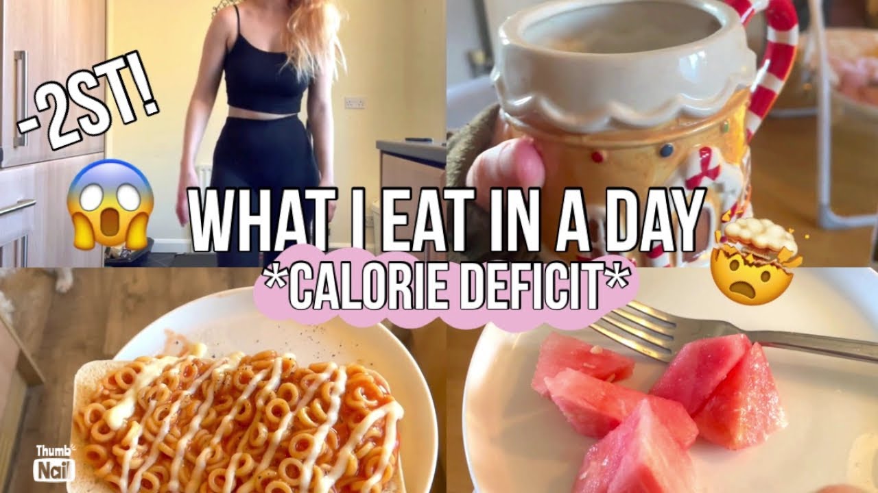 WHAT I EAT IN A DAY TO LOSE WEIGHT | *2 STONE WEIGHT LOSS* | CALORIE DEFICIT