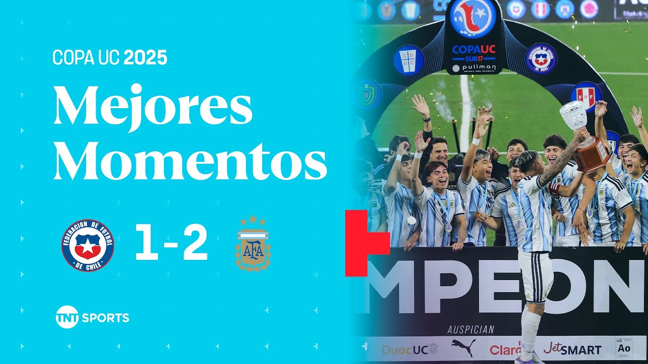 Chile 1 -  2 Argentina | Copa UC 2025 | TNT Sports