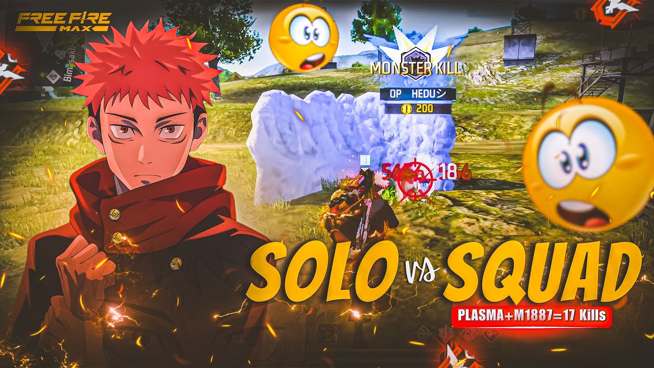 I Play SOLO VS SQUAD ⚡ After Long Time and THIS HAPPEN🤫 | Garena Free Fire MAX