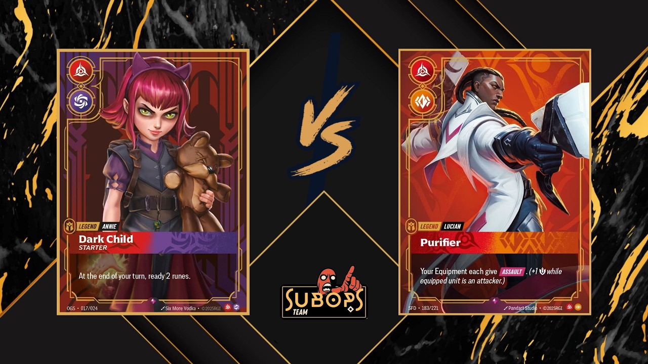 ANNIE MIRACLE VS LUCIAN - RIFTBOUND SPIRITFORGED LIVE GAMEPLAY! SUBHOUSE #3