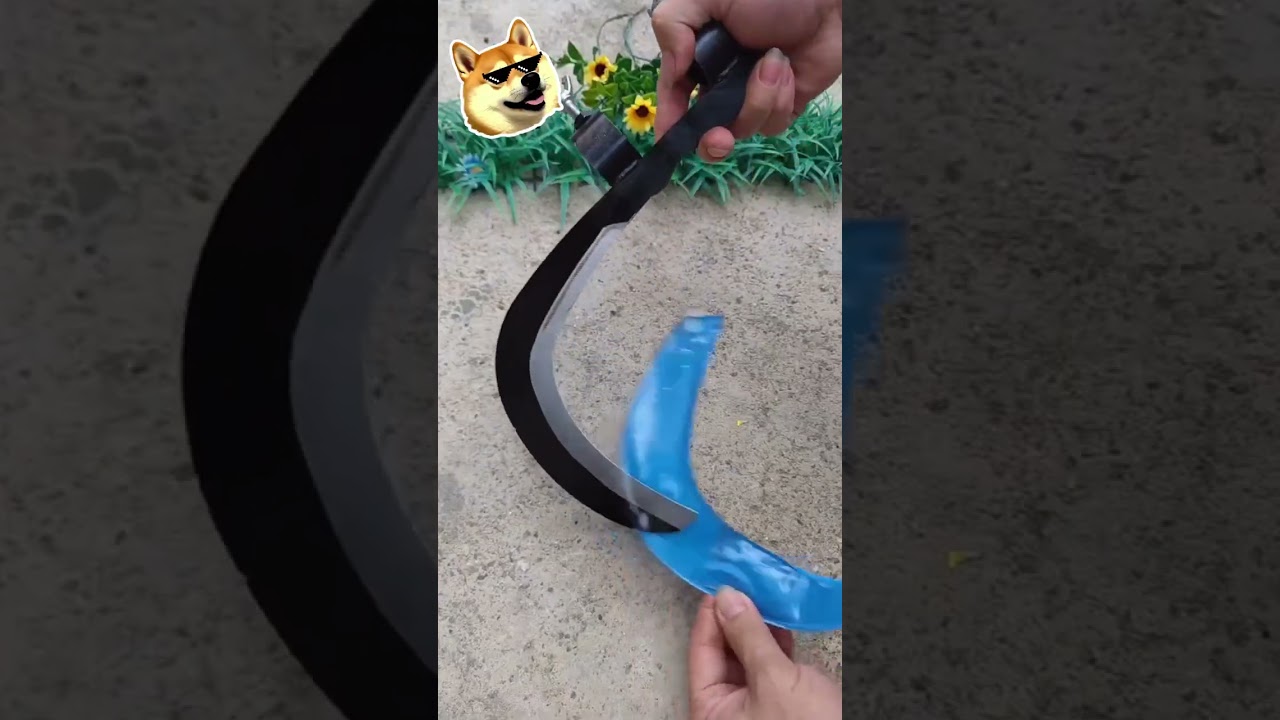 Product Link in Bio ( # 2094 ) ▶️ Strong Steel Grass Cutting Sharp Multi-Purpose Sickle Head⁠