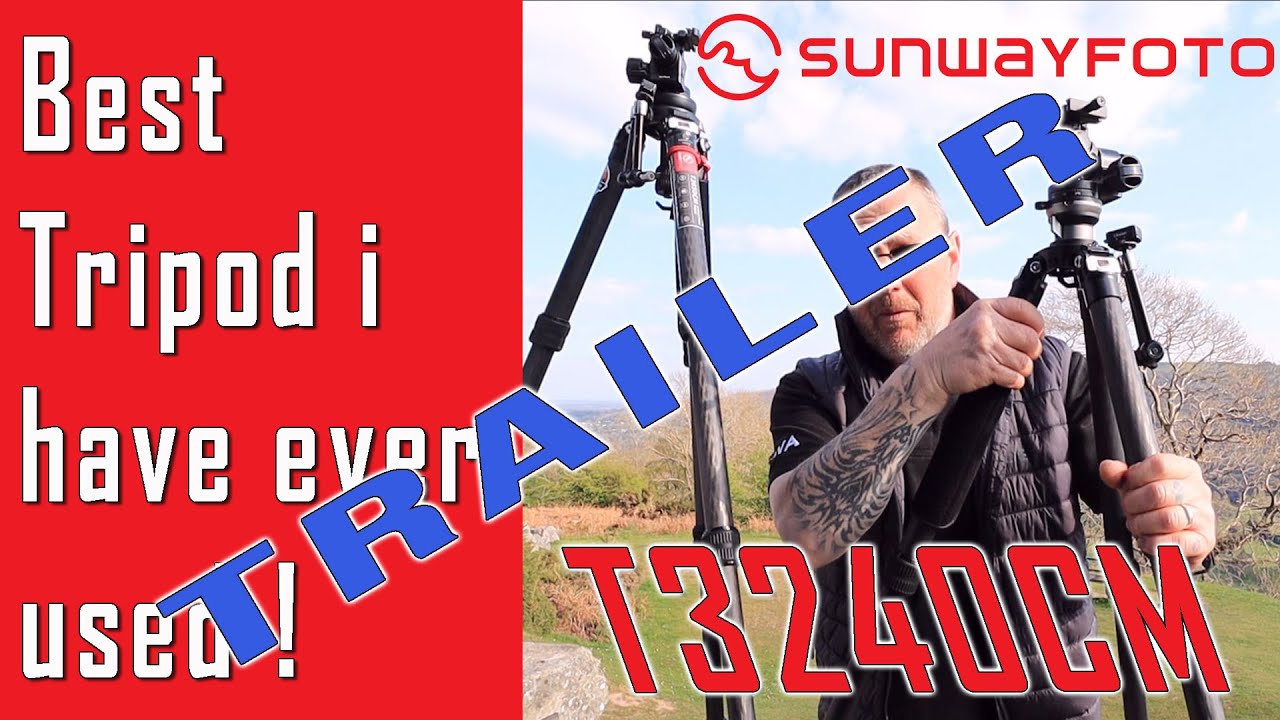 Best Carbon Fiber Tripod 2022 Sunwayfoto T3240CM, Strong Lightweight travel,  compact Safe