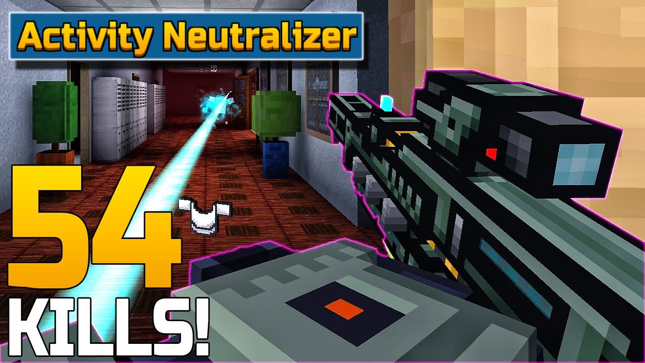 Pixel Gun 3D - Activity Neutralizer [Review] 54 Kills | Best New Sniper?