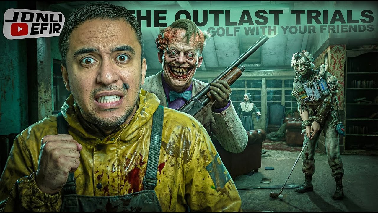ARALASH STRIM - OUTLAST TRIALS va GOLF va BOSHQA OYINLAR