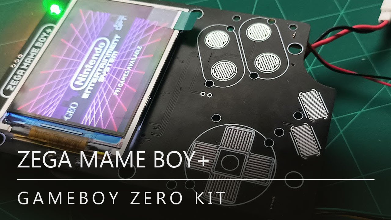 Zega Mame Boy Plus / Gameboy Zero No Solder Kit
