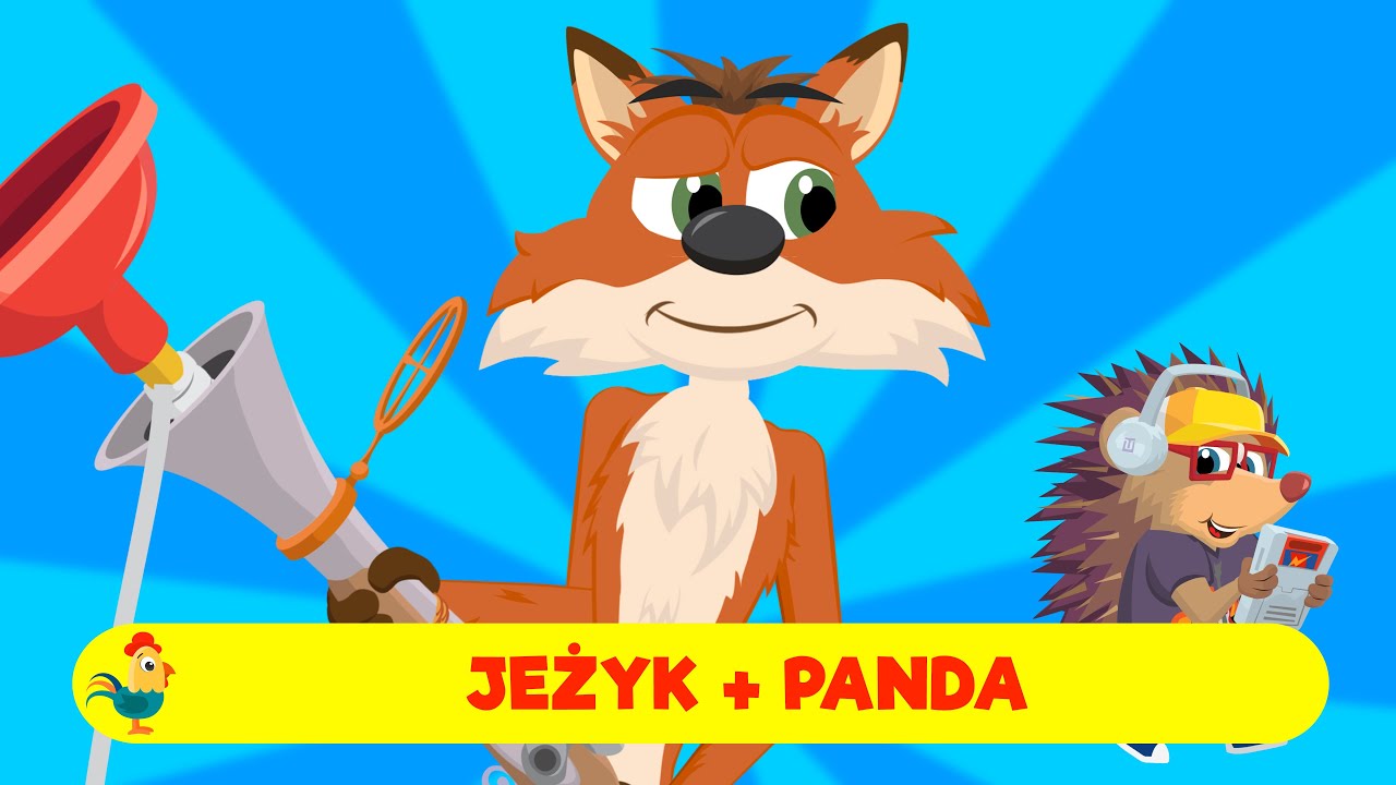 JEŻYK + PANDA WANDA - ŚPIEWAJĄCE BRZDĄCE - PIOSENKI DLA DZIECI
