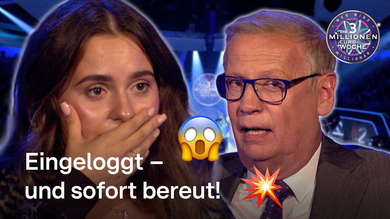 IRRE!!😱 DAS HAT SIE NICHT GEMACHT!​​​ ​​​💥​🙊​| Wer wird Million&auml;r? 3-Millionen-Euro-Woche