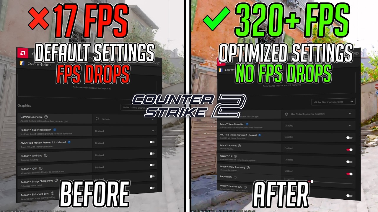 CS2 - BEST AMD Radeon Settings for MAX FPS & VISUALS in 2026 | Counter-Strike 2📈