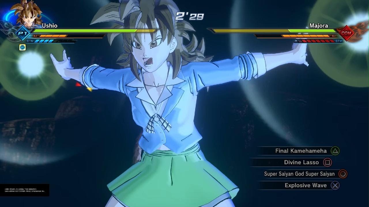 Xenoverse 2 - Ushio Vs Xeno Majora 2