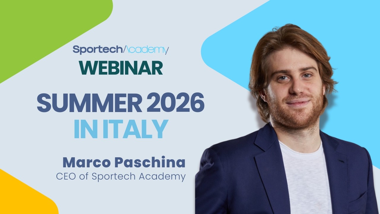 Sportech Academy Summer Programs 2026 in Italy | Live Webinar with CEO Marco Paschina - March 2026