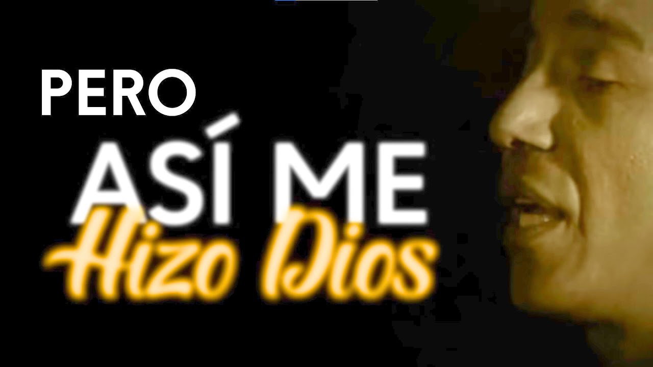 Diomedes D&iacute;az - As&iacute; Me Hizo Dios  (Letra Oficial)