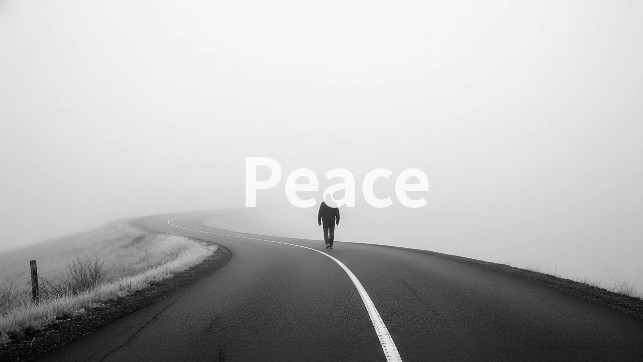 fall into peace.