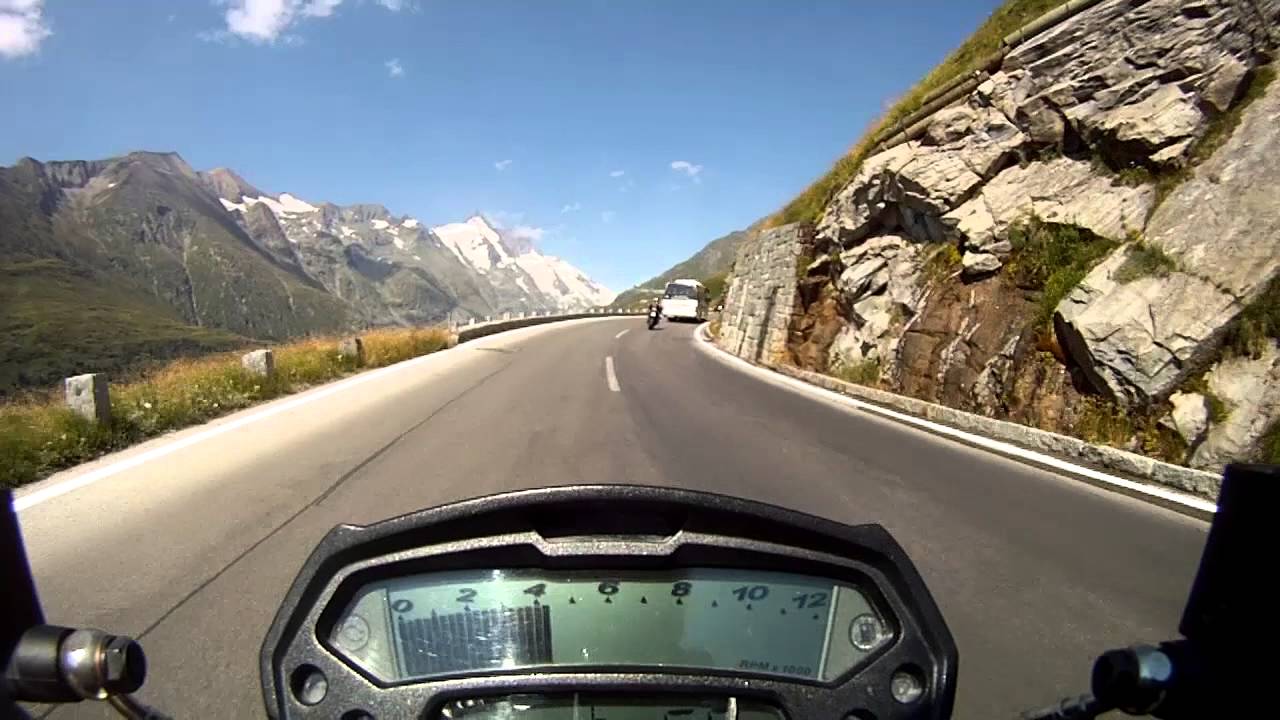Ducati Monster 796 @ Grossglockner Hochalpenstra&szlig;e Teil 1 2015 GoPro onboard [HD]