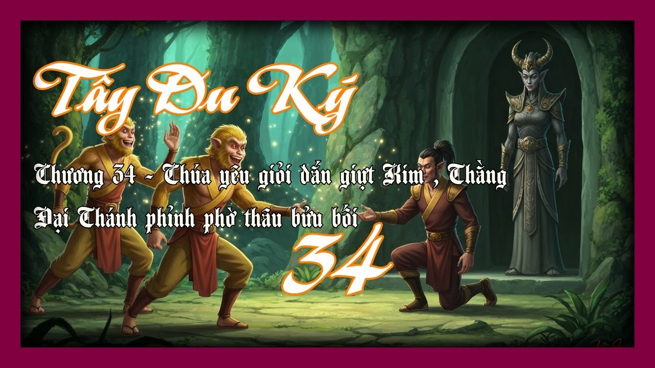 Tây Du Ký - Chương 34 | Chúa yêu giỏi dắn giựt Kim, Thằng Ðại Thánh phỉnh phờ thâu bửu bối