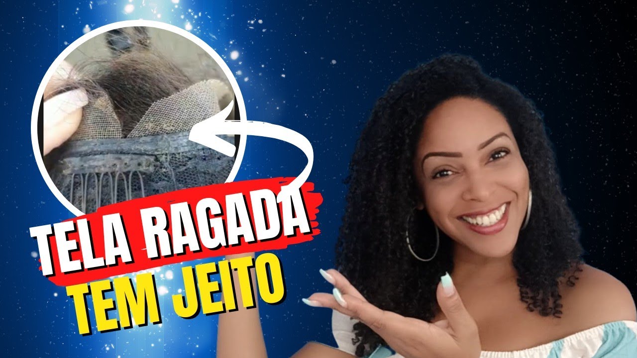 Como consertar sua tela da lace rasgada|IC Divas Lace Wig