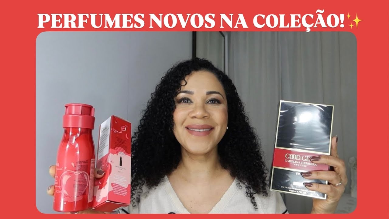 PERFUMES NOVOS NA COLEÇÃO !