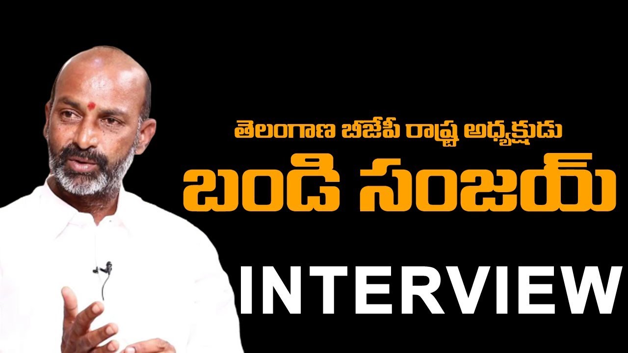 Telangana BJP President Bandi Sanjay Exclusive Interview | BS Talk Show | Karminagar