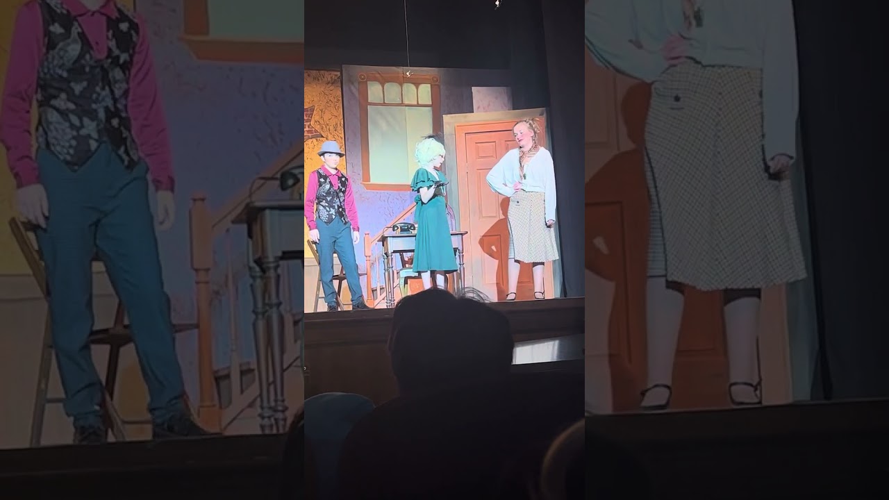 Josephine as Lily St. Regis in Annie Jr. 12/23