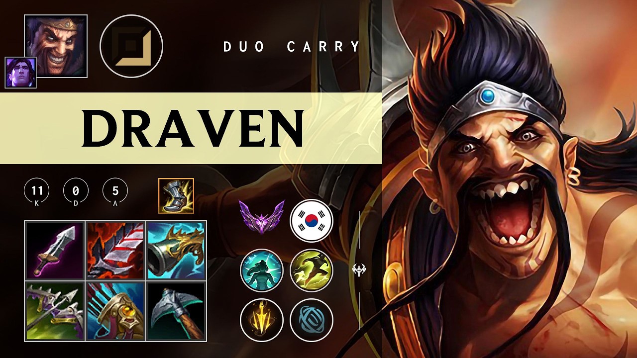 Draven ADC vs Twitch - KR Master Patch 26.04