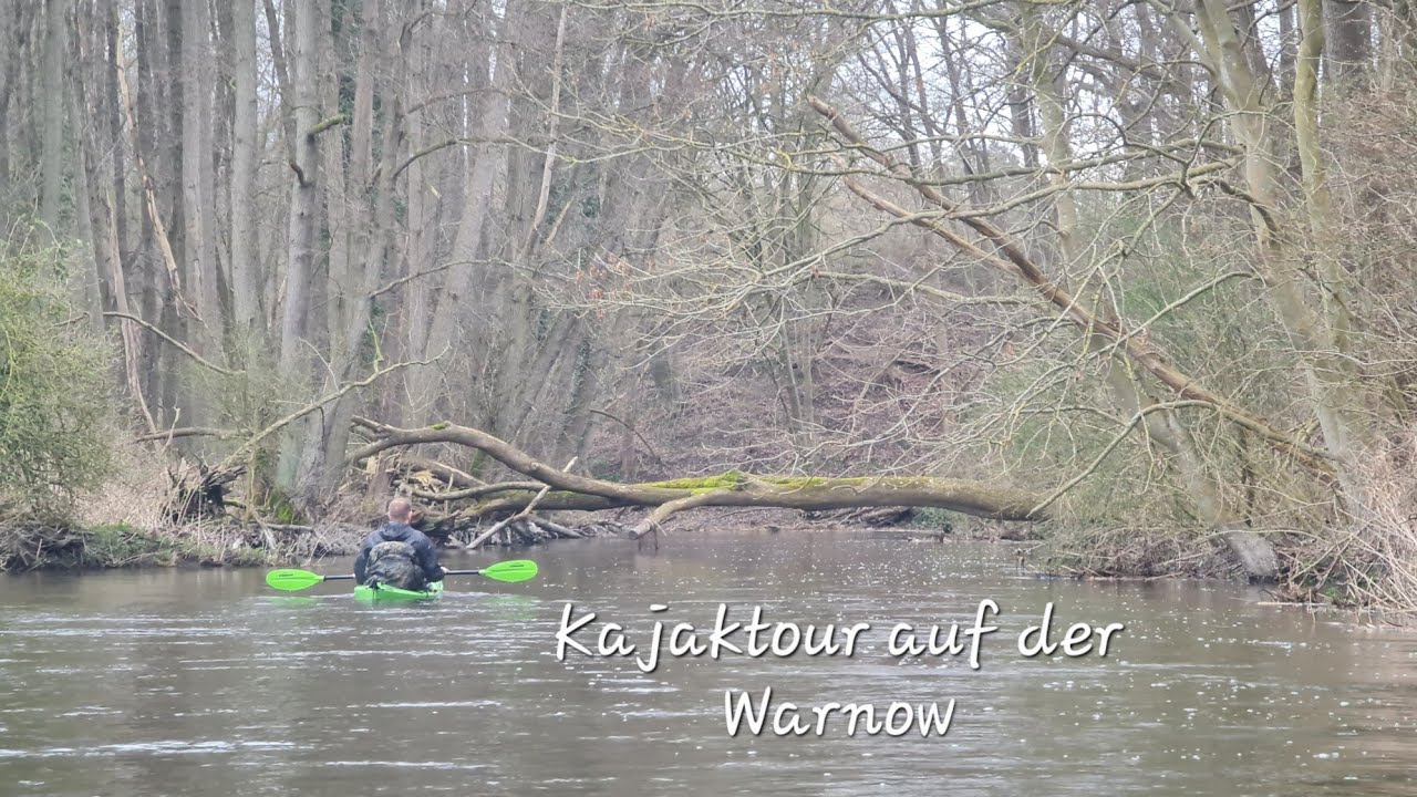 Kajaktour auf der Warnow